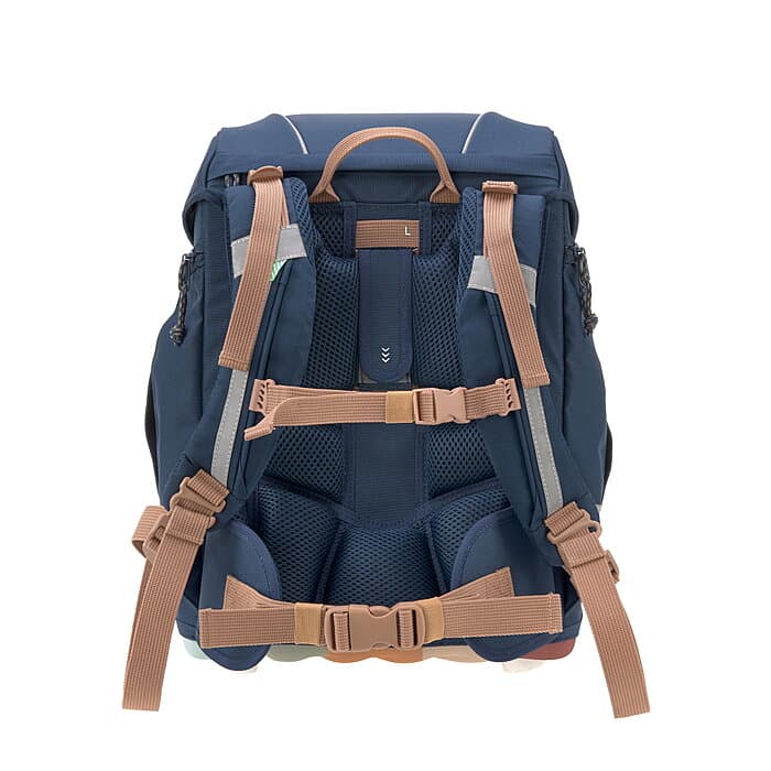 Lässig Boxy Schulranzen-Set Unique navy
