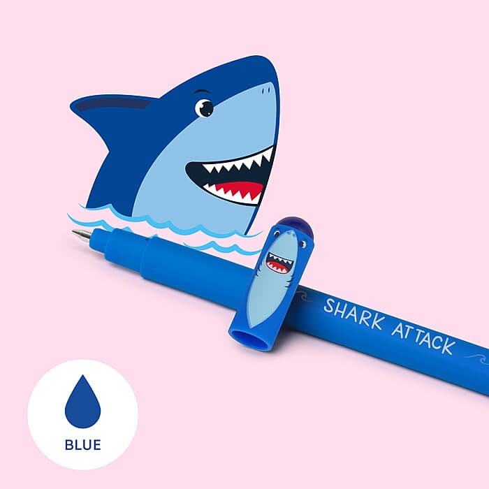 Legami löschbarer Gelstift - Erasable Pen Shark - Hai