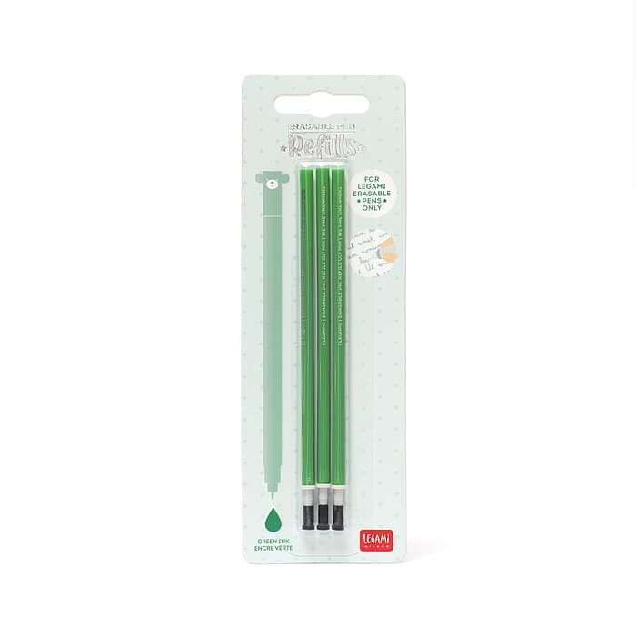 Legami Ersatzmine für löschbaren Gelstift - Erasable Pen grün