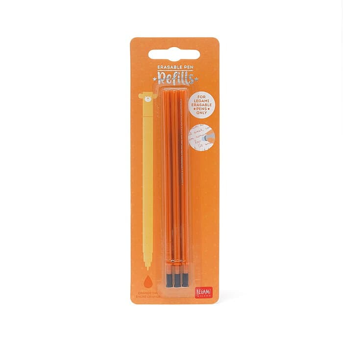 Legami Ersatzmine für löschbaren Gelstift - Erasable Pen orange