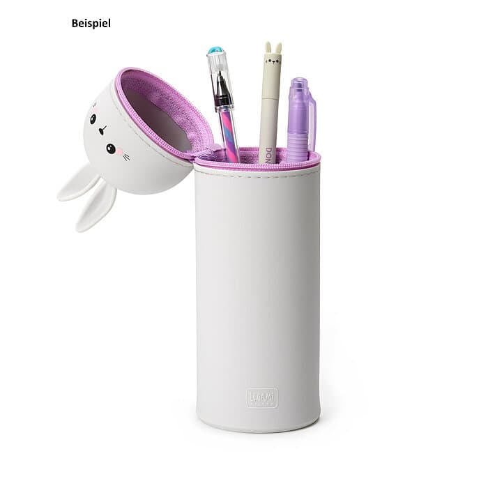 Legami 2in1 Silicone Bunny Pencil Case