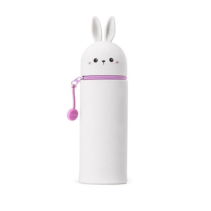 Legami 2in1 Silicone Bunny Pencil Case