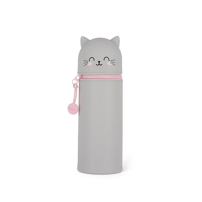 Legami 2in1 Silicone Kitty Pencil Case