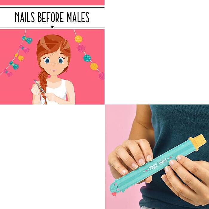 Legami Nagelfeilen im Set Lama
