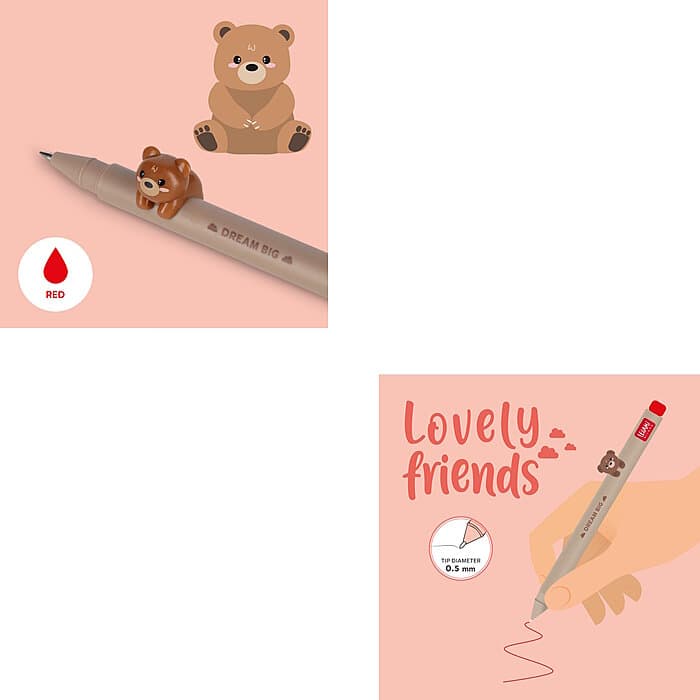 Legami Gelstift Teddy Bär Lovely Friends