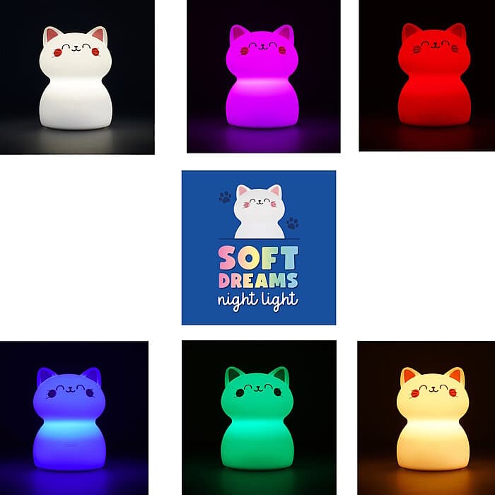 Legami Aufladbar. Nachtlicht Kitty