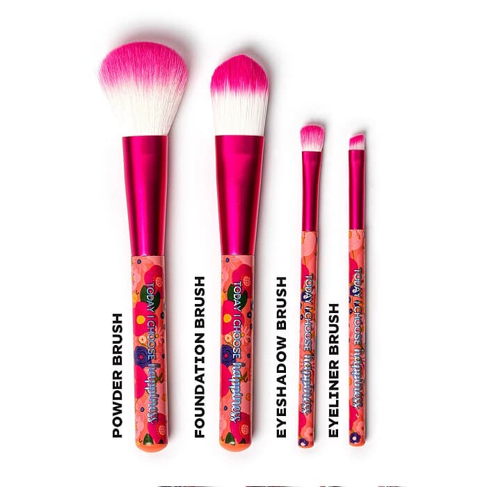 Legami 4 Makeup Schminkpinsel Flowers