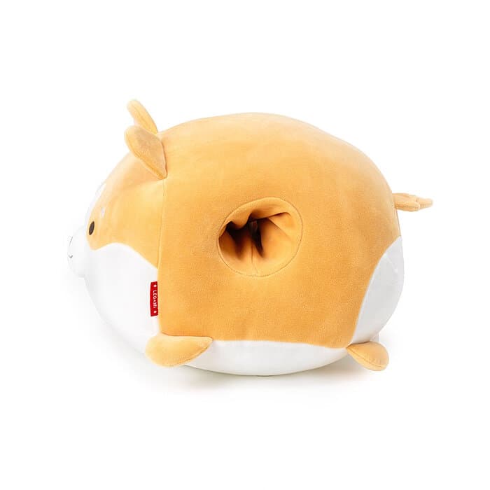 Legami Kissen und Handwärmer Super Soft Corgi