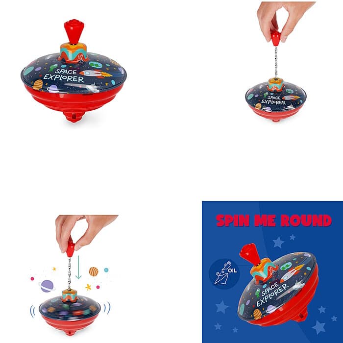 Legami Metall Kreisel Space