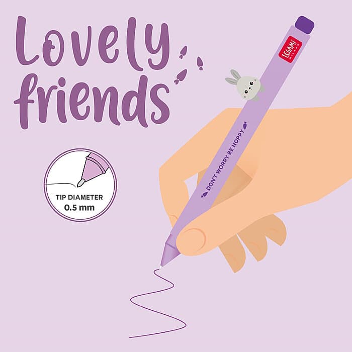Legami Lovely Friends Gelstifte Bunny - Hase