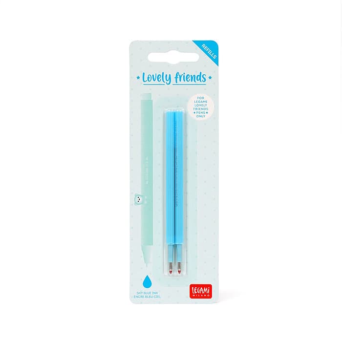 Legami Nachfüll Set Lovely Friends 2er Sky Blue