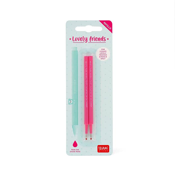 Legami Nachfüll Set 2er Lovely Friend pink