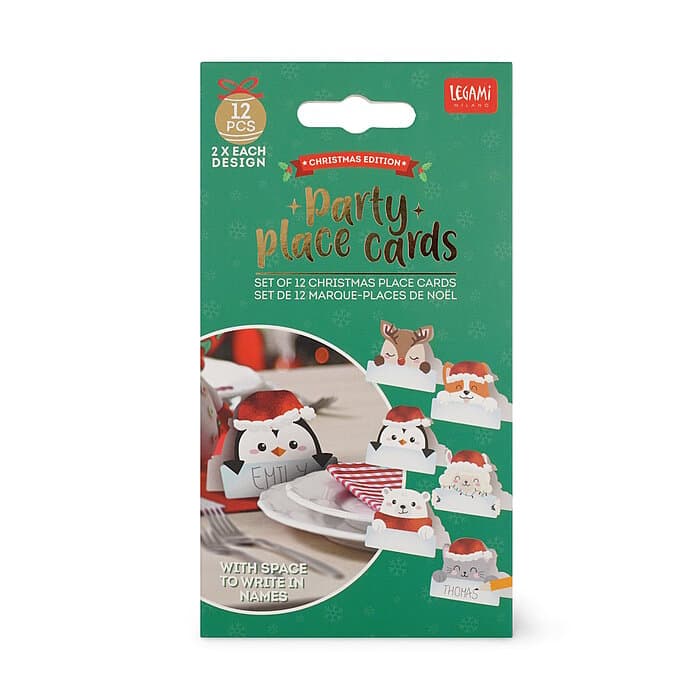 Legami Platzkarten Set Weihnachten