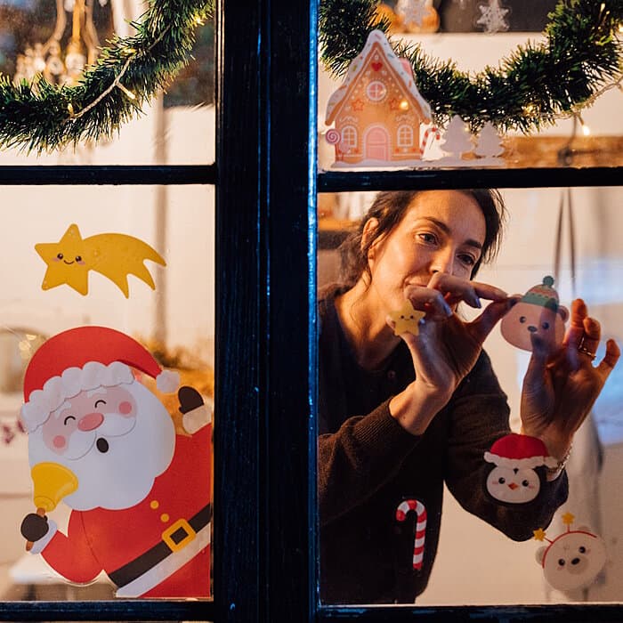 Legami Fenstersticker Windo-WOW Weihnachten