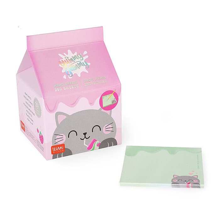 Legami Notizzettel YUMMY Memo Pad Kitty