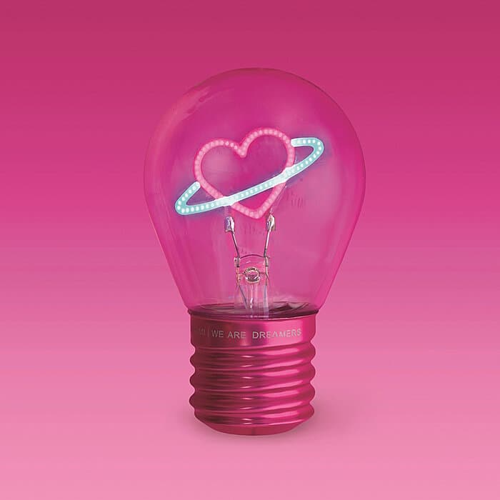 Legami Glühbirne Planetenherz