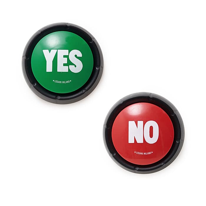 Legami Buzzer Set Yes & No