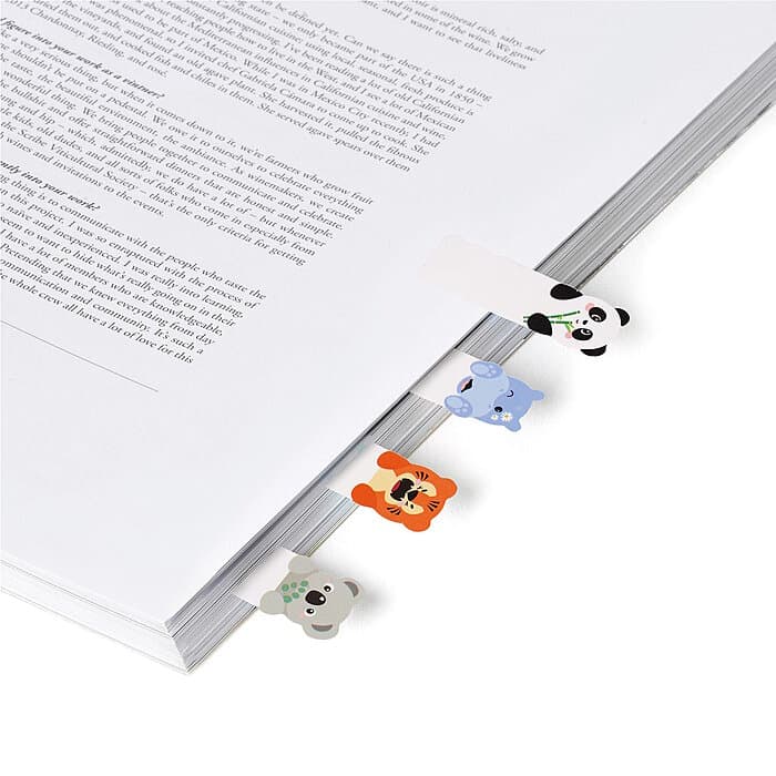Legami Pagemarkers cute Animals
