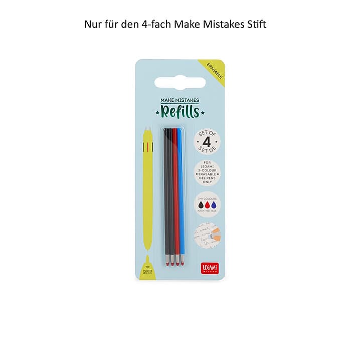 Legami Make Mistakes Refills Set