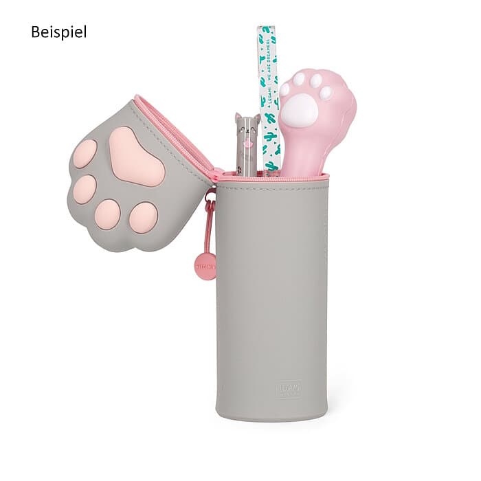 Legami 2-in-1 Tatze-Kitty Silikon Federmäppchen