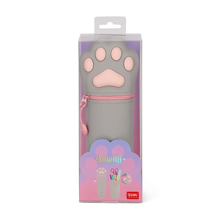 Legami 2-in-1 Tatze-Kitty Silikon Federmäppchen