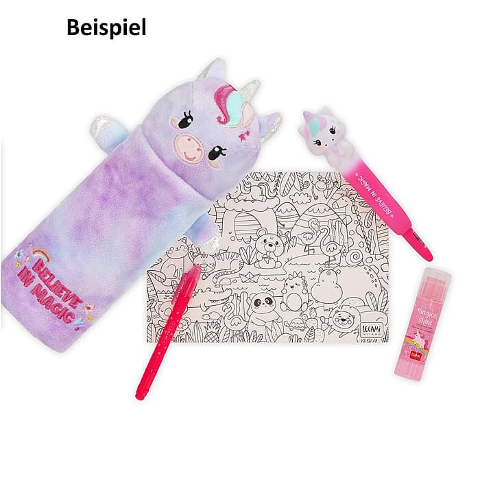Legami Federmäppchen Unicorn Super Soft Belive in Magic