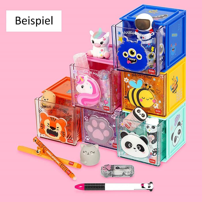 Legami Schreibtischbox Cutie Cube Monster