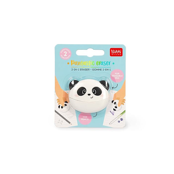 Legami 2-in-1 Radiergummi Panda