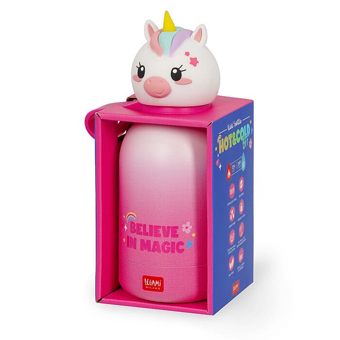 Legami Trinkflasche Unicorn Hot and Cold BFF