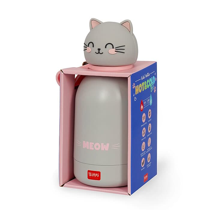 Legami Trinkflasche Kitty Hot and Cold BFF