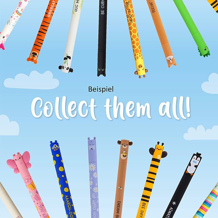 Legami Erasable Gel Pen Monster - löschbarer Gel Stift