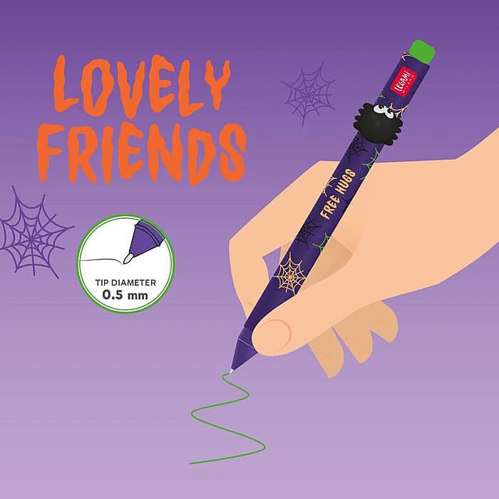 Legami Gelstift Spider Lovely Friends Gel Pen Halloween 2025