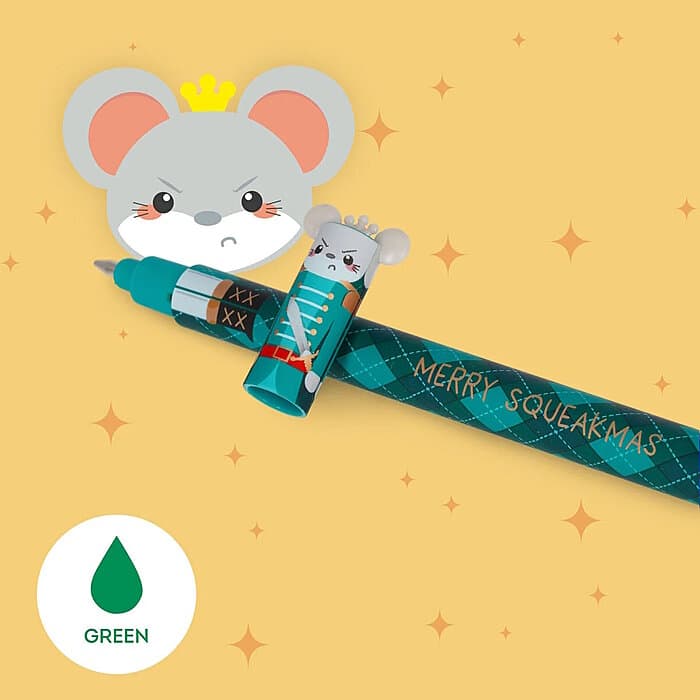 Legami Löschbare Gelstifte Set The Nutcracker 2025 - Erasable Gel Pen Weihnachten