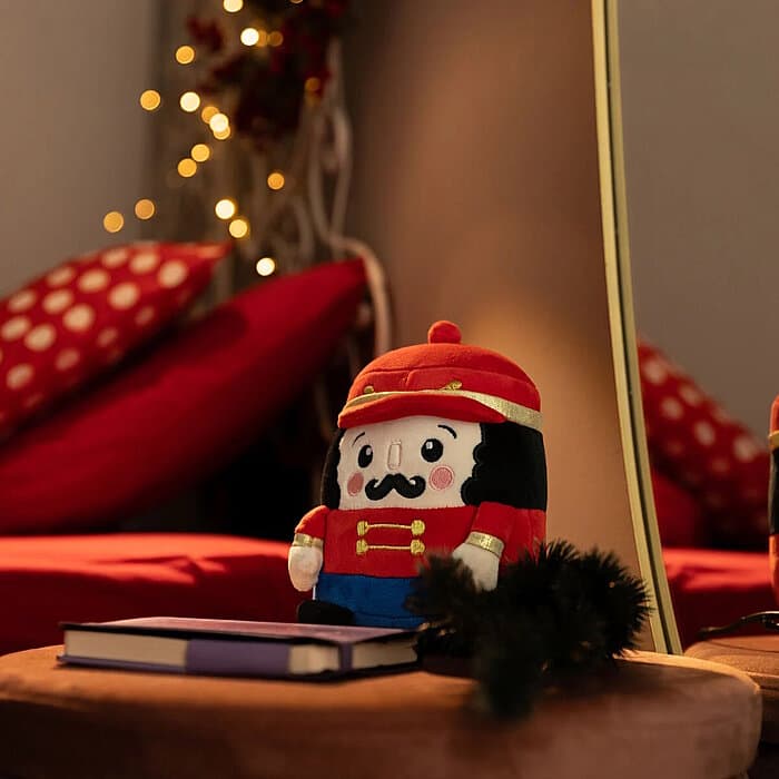 Legami Plüschtier Mini Nussknacker - Super Soft! Nutcracker Weihnachten 2025