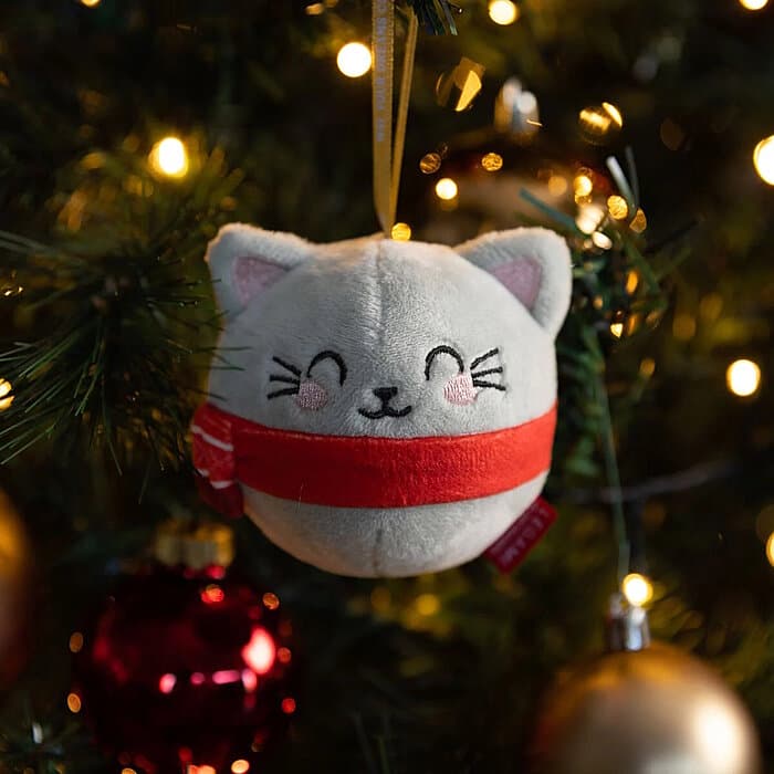 Legami Plüsch Weihnachtsdekoration Katze - Ho-Ho-Hornaments Kitty