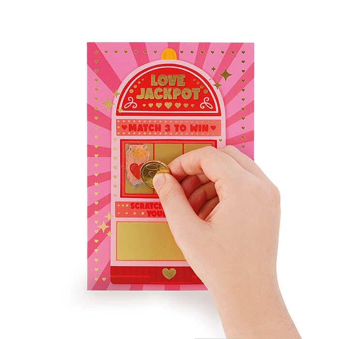 Legami Glückwunschkarte Rubbellos Love Jackpot - Valentin 2026