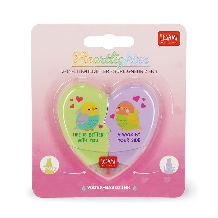 Legami 2 in 1 Textmarker Heartlighter - Valentin 2026