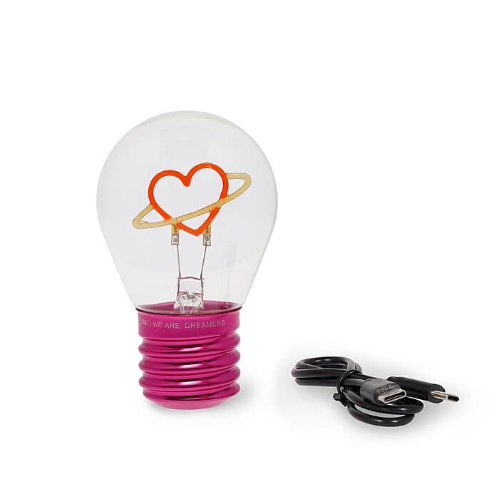 Legami LED-Lampe mit Neoneffekt - All you need is Love Valentin 26