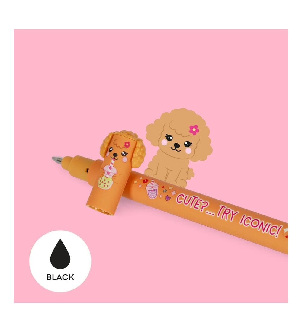 Legami Erasable Pens 3er Set Hunde - Golden + Bulldog + Poodle - Fur-ever Friends