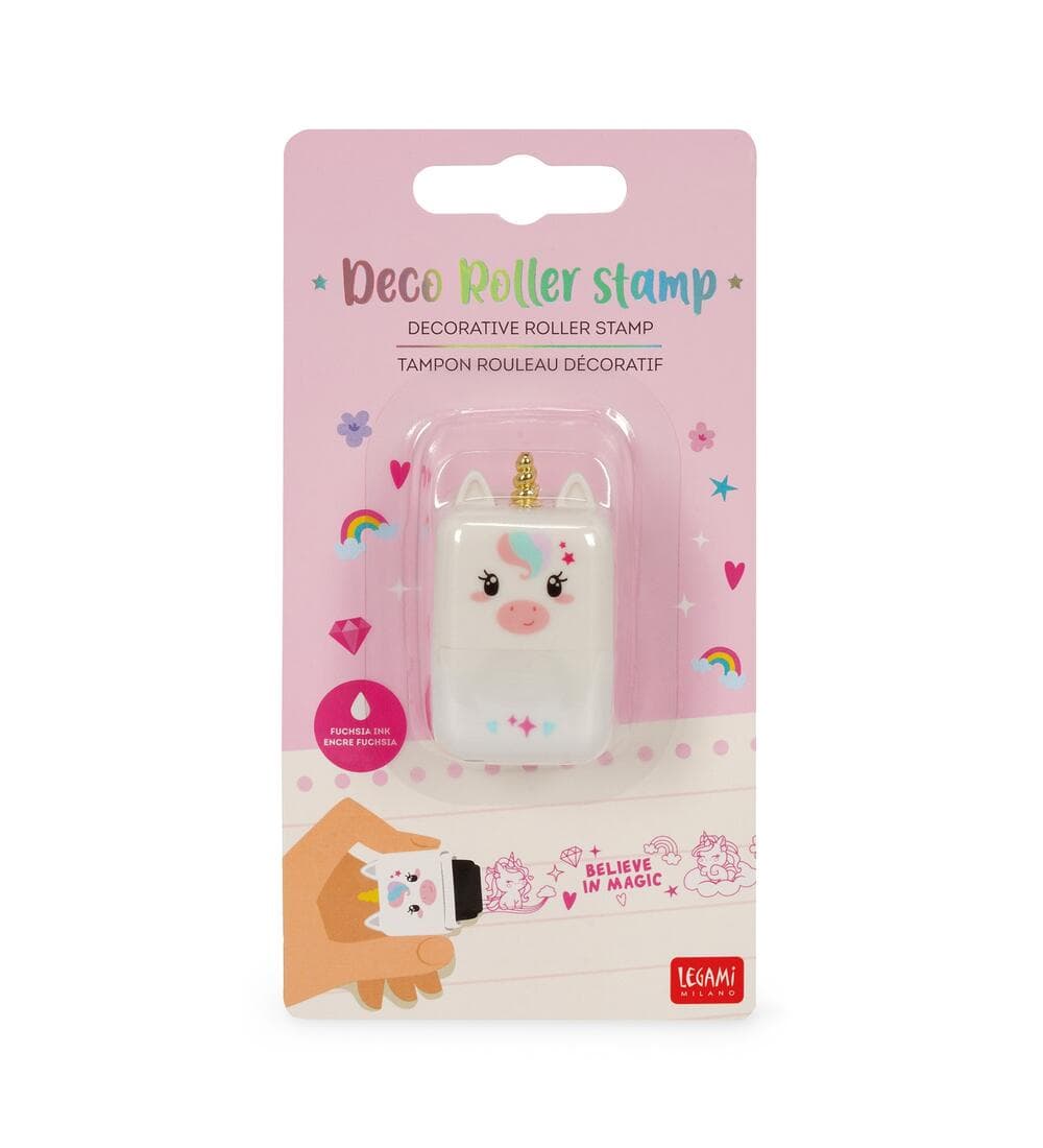 Legami Deko-Rollstempel Unicorn