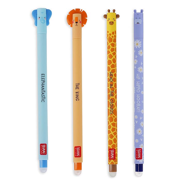 Legami löschbare Gel Stifte im 4 teiligen Set