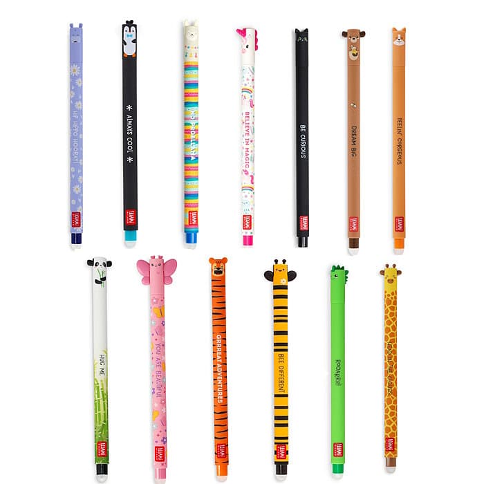 Legami Erasable Gel Pens Set 13er löschbare Stifte