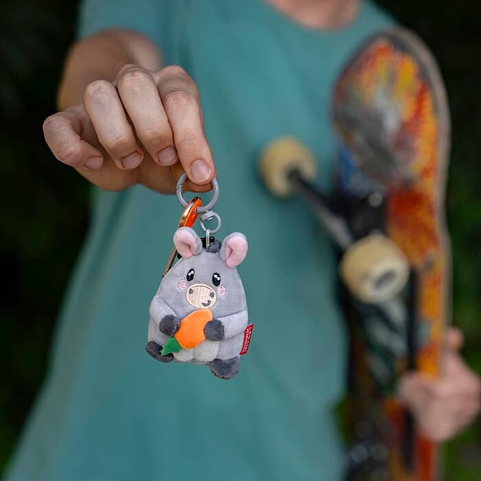 Legami Plüsch Schlüsselanhänger Donkey