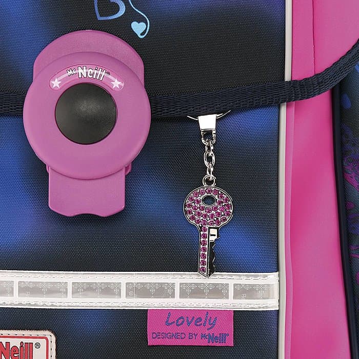 McNeill Ergo Primero Lovely Schulranzen-Set 4 tlg.