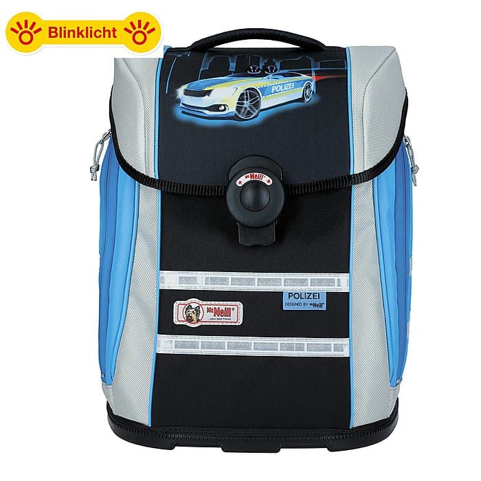 McNeill Ergo Primero Polizei Schulranzen-Set 4 tlg.