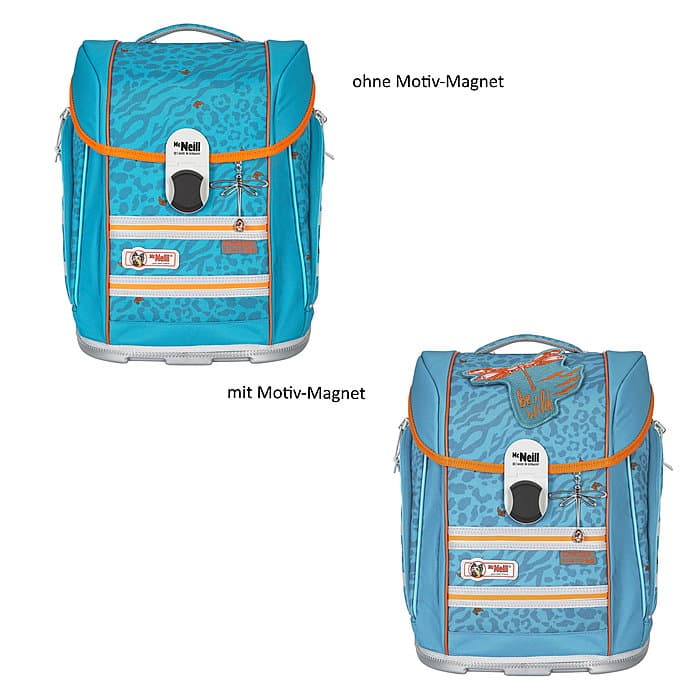 McNeill Primero McLight Orange Schulranzen-Set