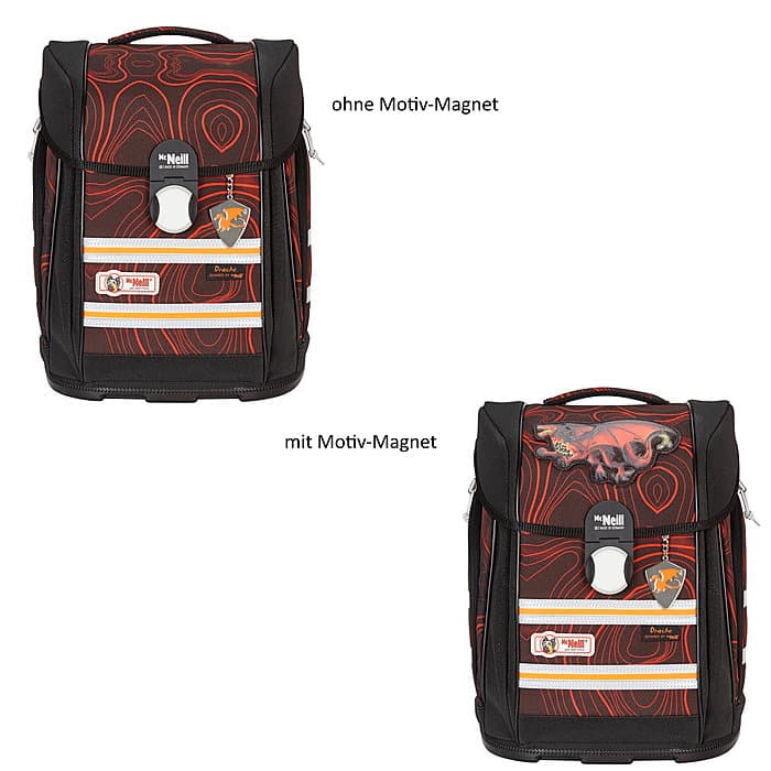 McNeill Primero McLight Drache Schulranzen-Set