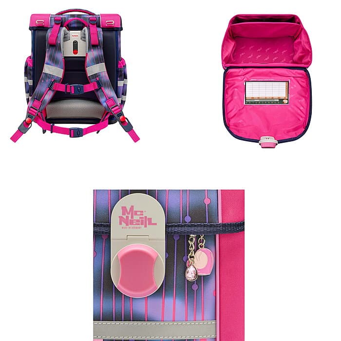 McNeill Ergo Mac 2 Pearl Schulranzen-Set