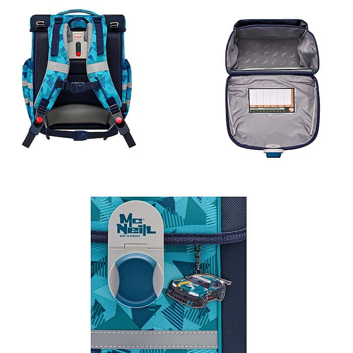 McNeill Ergo Mac 2 Race Schulranzen-Set
