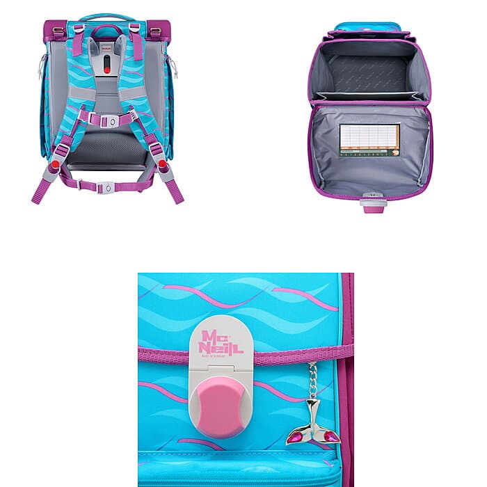 McNeill Ergo Biggy Finny Schulranzen-Set